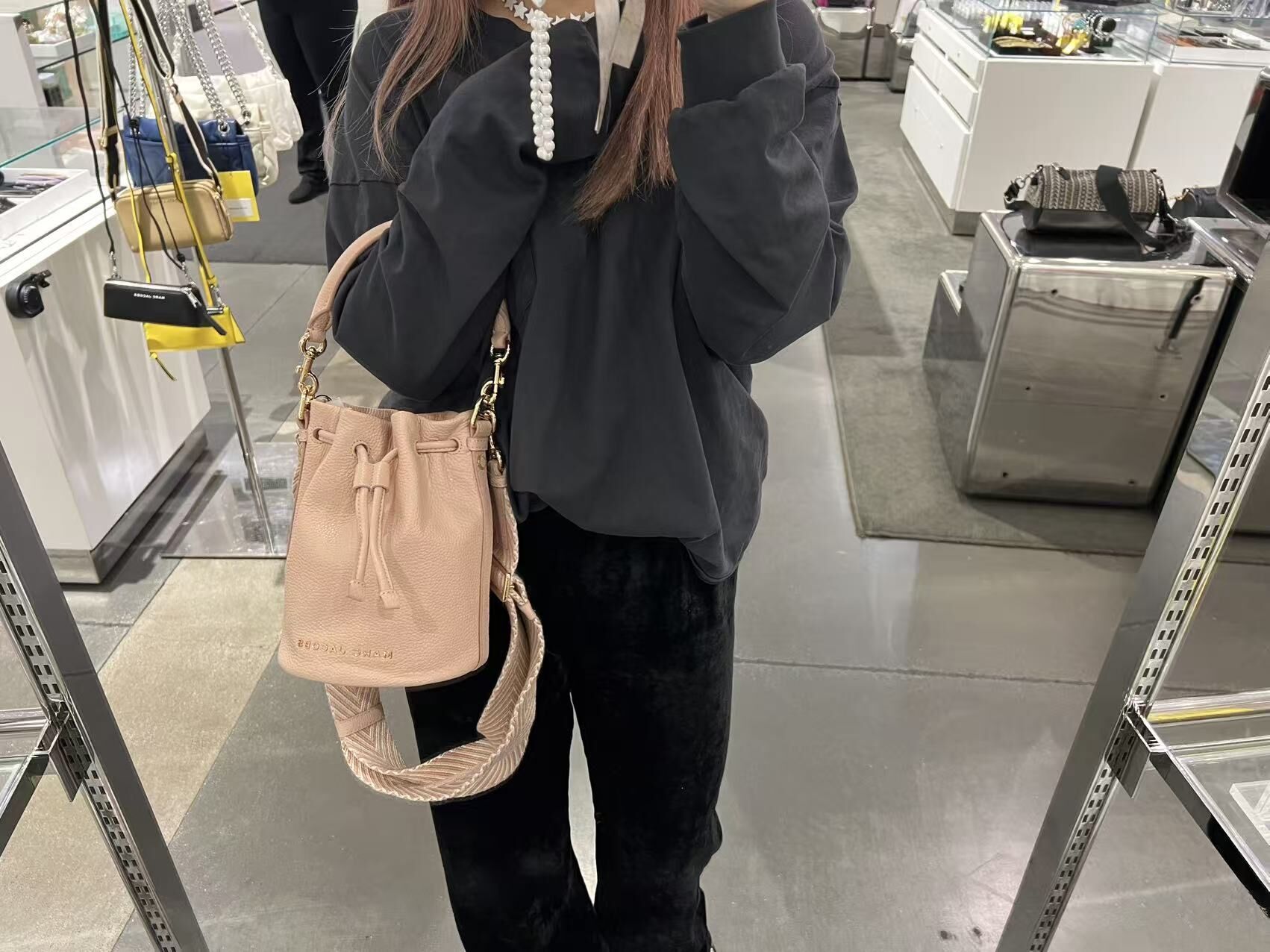 【現貨】Marc Jacobs G052704 粗帶水桶袋