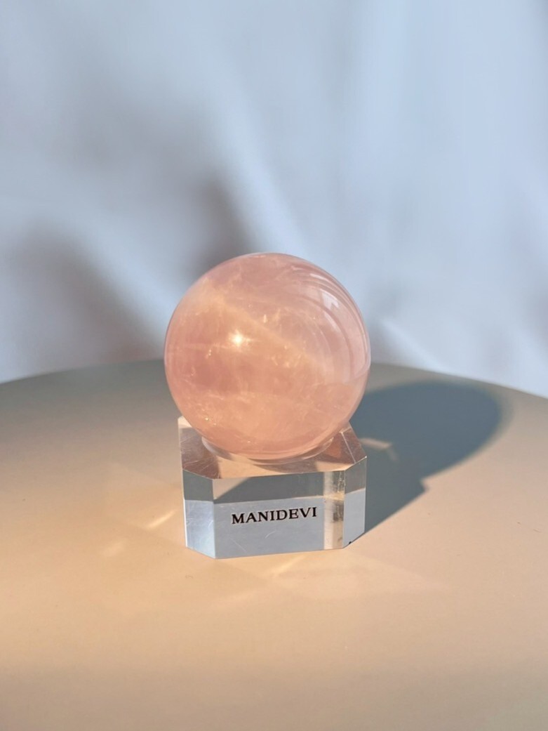 大天使連結礦頻-粉水晶球 MAGRQM165127