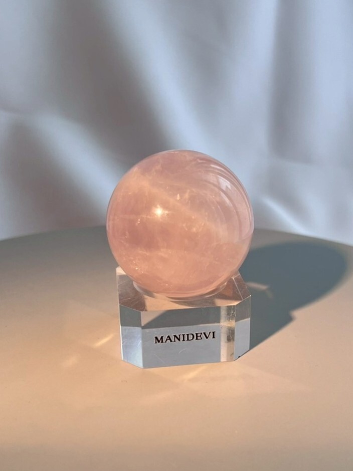 大天使連結礦頻-粉水晶球 MAGRQM165127