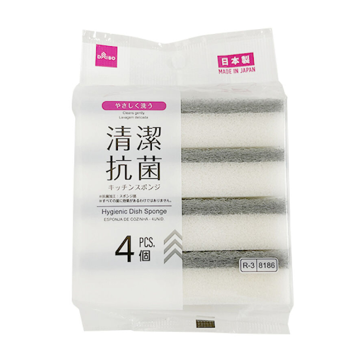 廚用清潔海綿/4入