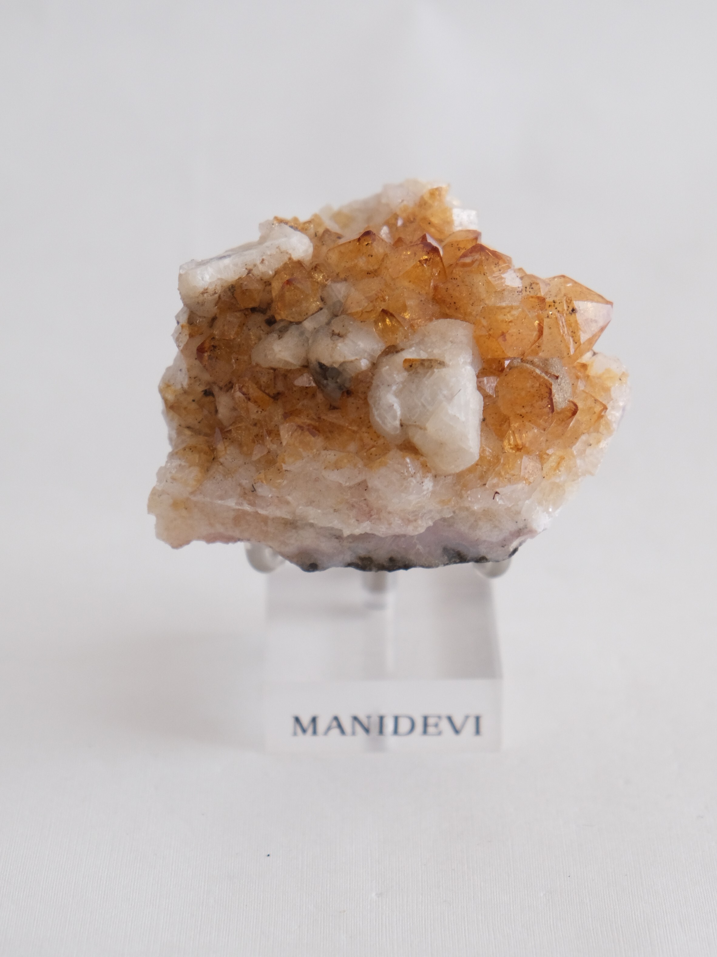 大天使連結礦頻- 黃水晶簇 MAGCIM167234