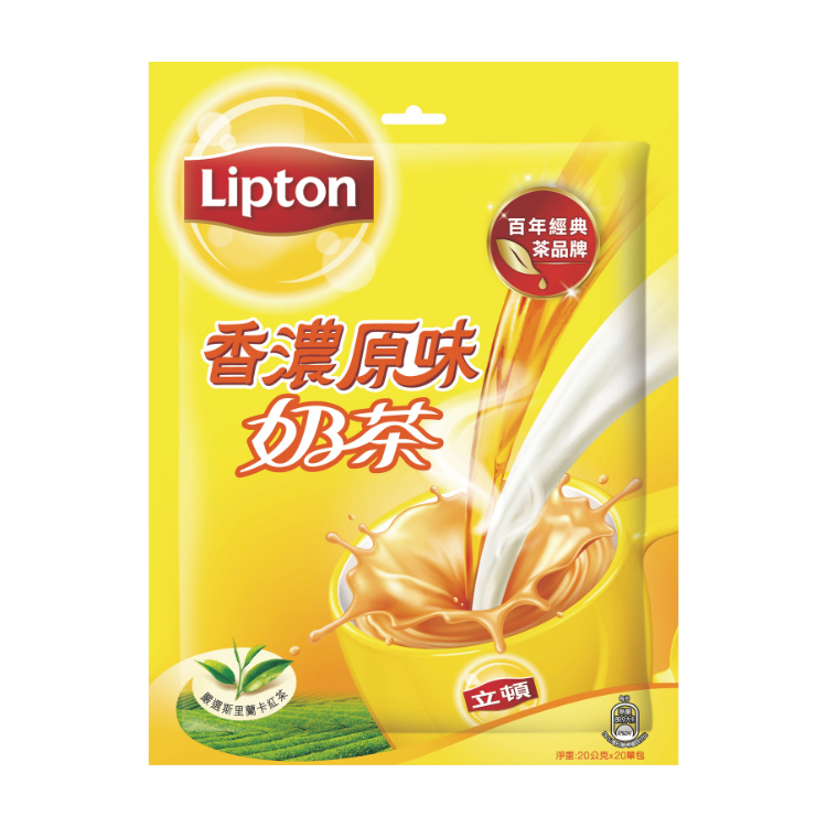 (箱購) 立頓奶茶量販包-原味20Gx20小包（12袋/箱）
