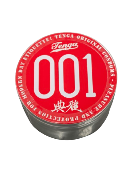 Tenga 複合型 鋁罐裝 6 片裝  PU 安全套