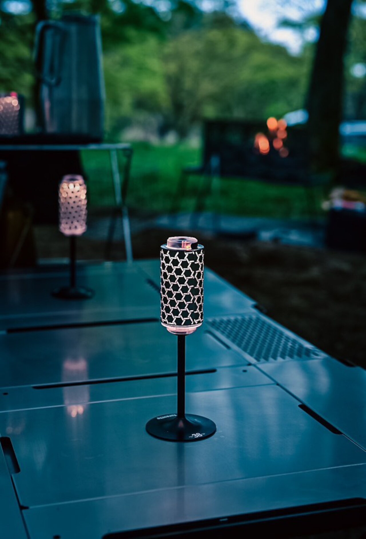 shiromani - 金屬燈罩 - 銀