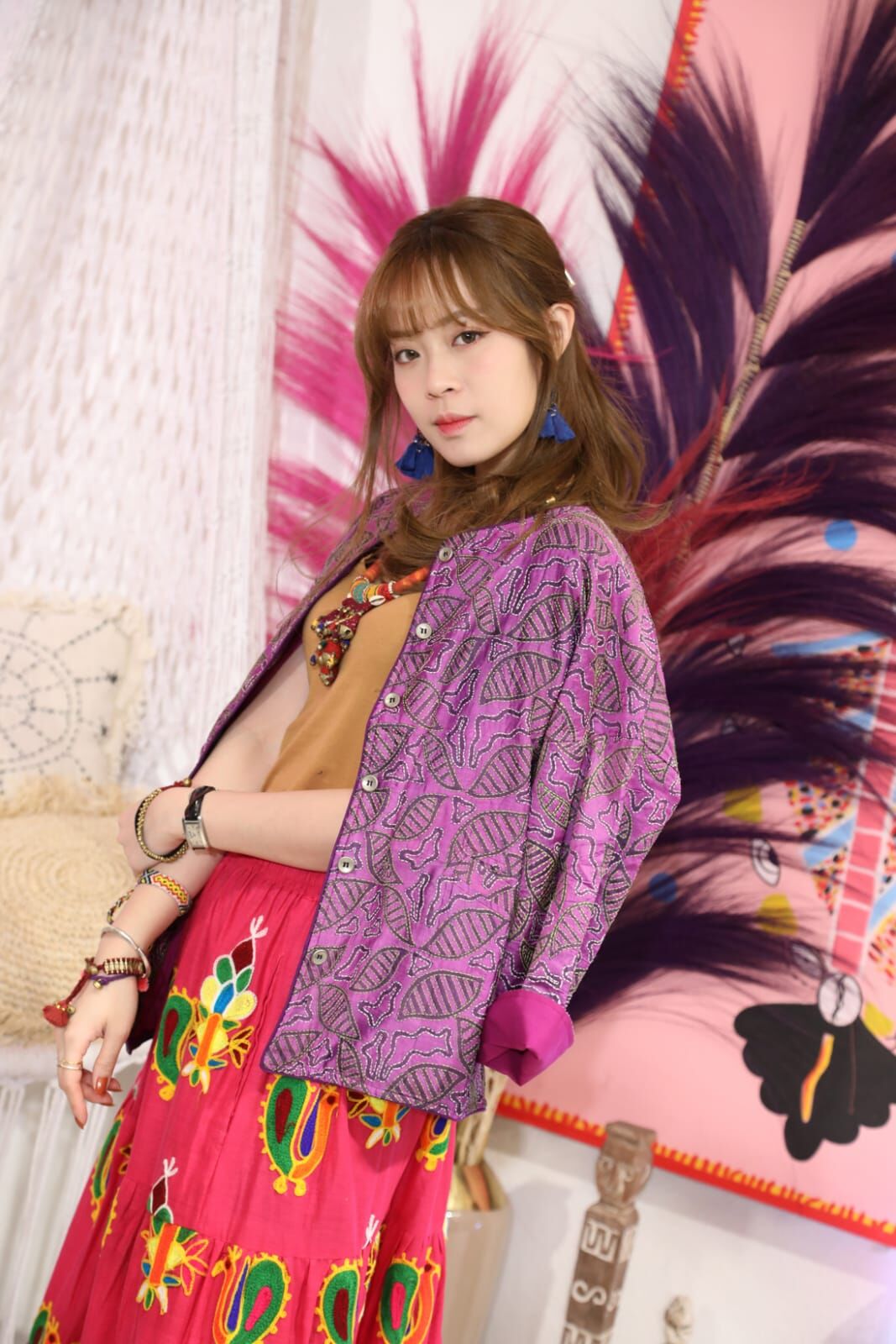 Macrame 真絲外套 (M0831SJ20)