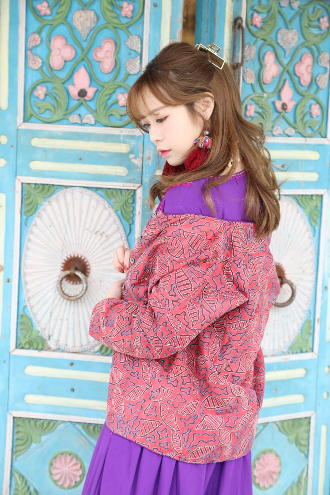 Macrame 真絲外套 (M0831SJ13)