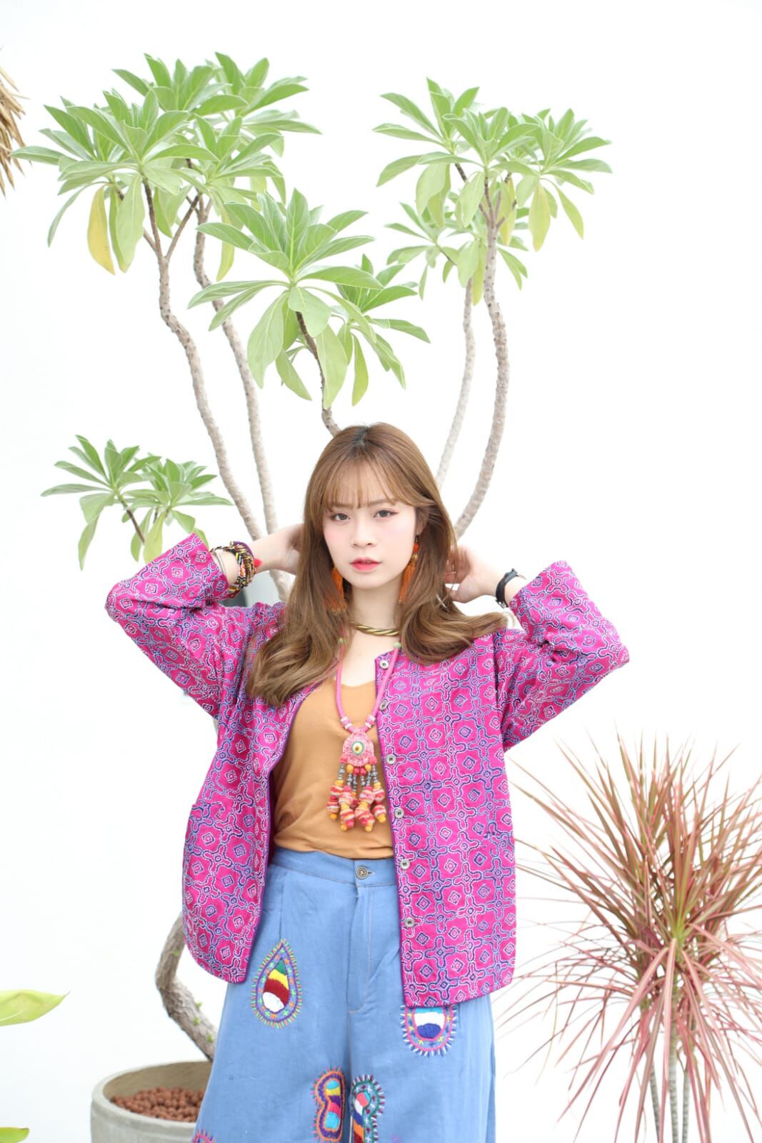 Macrame 真絲外套 (M0831SJ8)