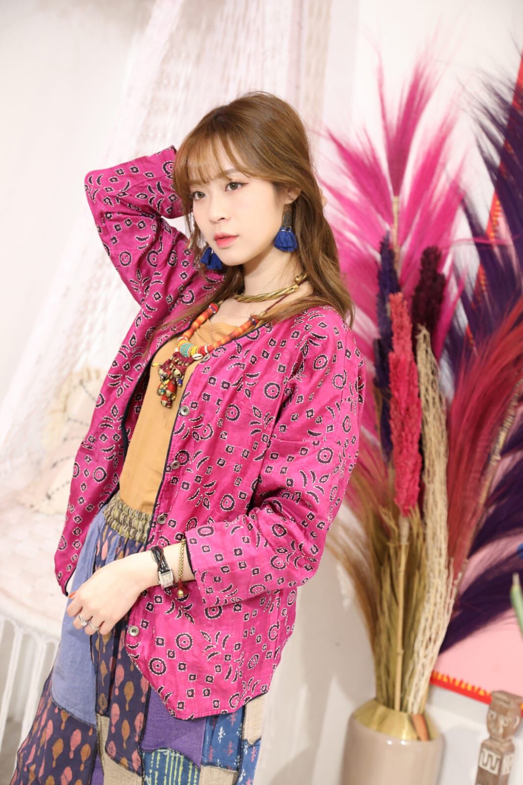 Macrame 真絲外套 (M0831SJ18)