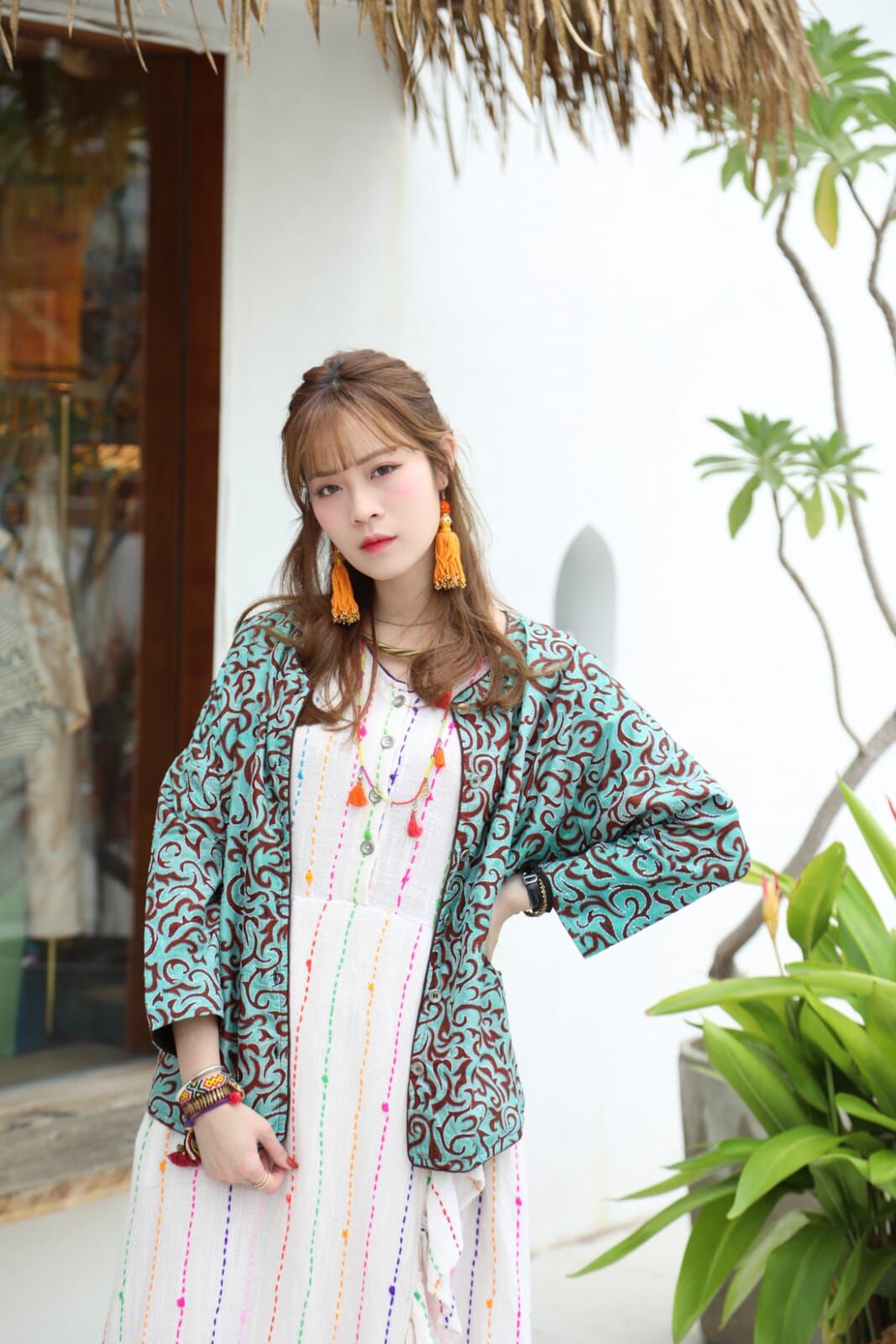 Macrame 真絲外套 (M0831SJ2)