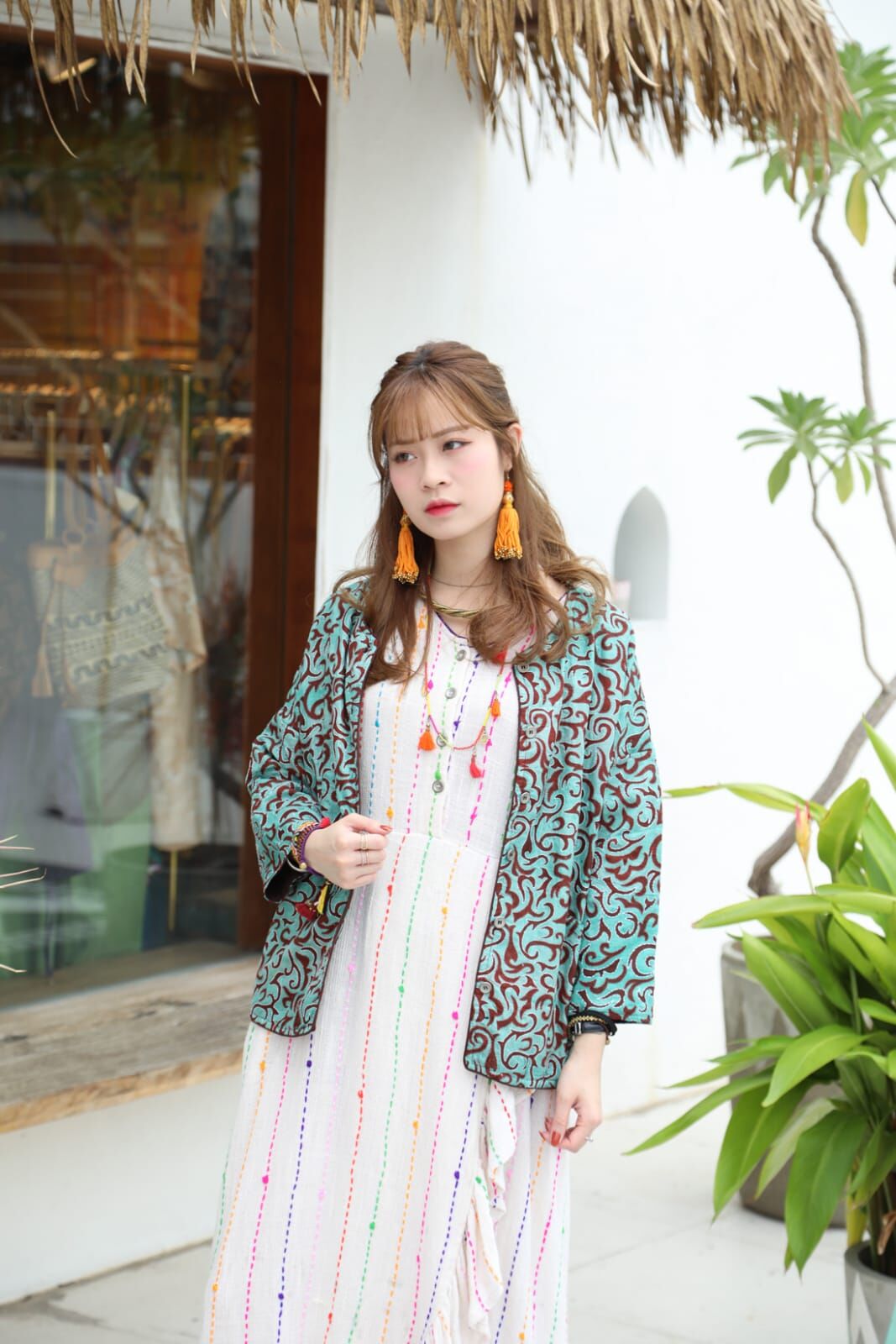 Macrame 真絲外套 (M0831SJ2)