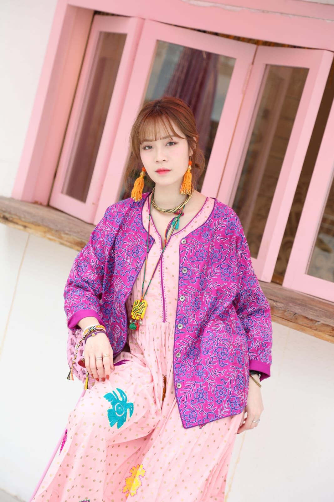 Macrame 真絲外套 (M0831SJ5)