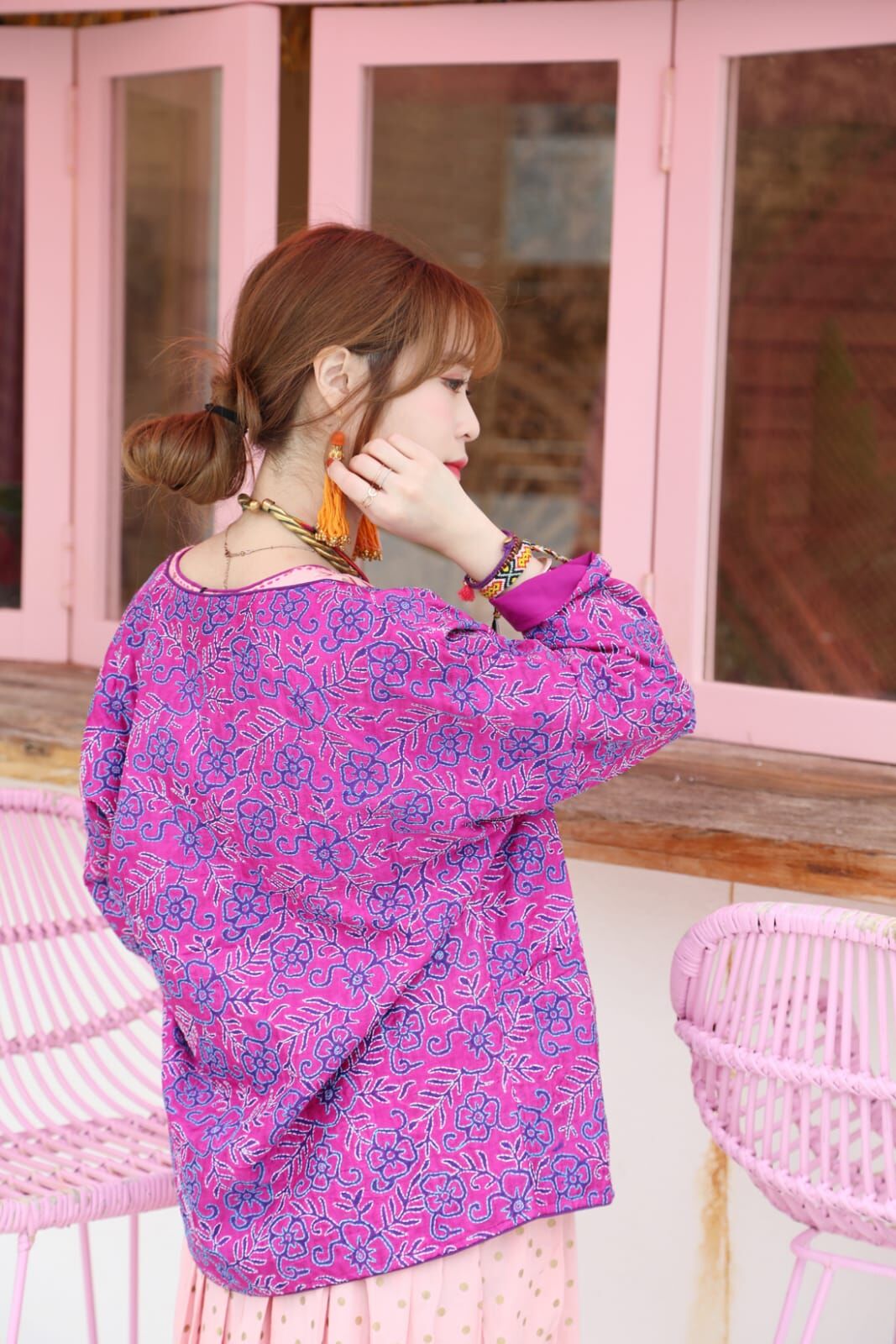 Macrame 真絲外套 (M0831SJ5)