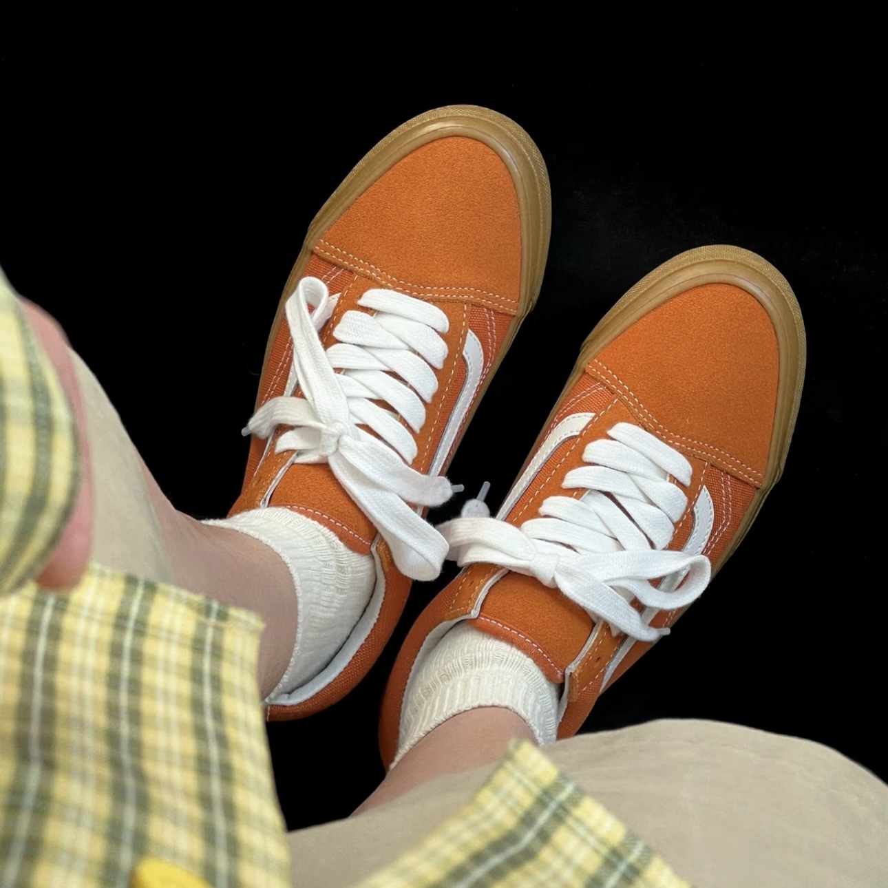 VANS PREMIUM LX OLD SCHOOL 橙色 焦糖橘 滑板鞋 男女款 VN000D5652K