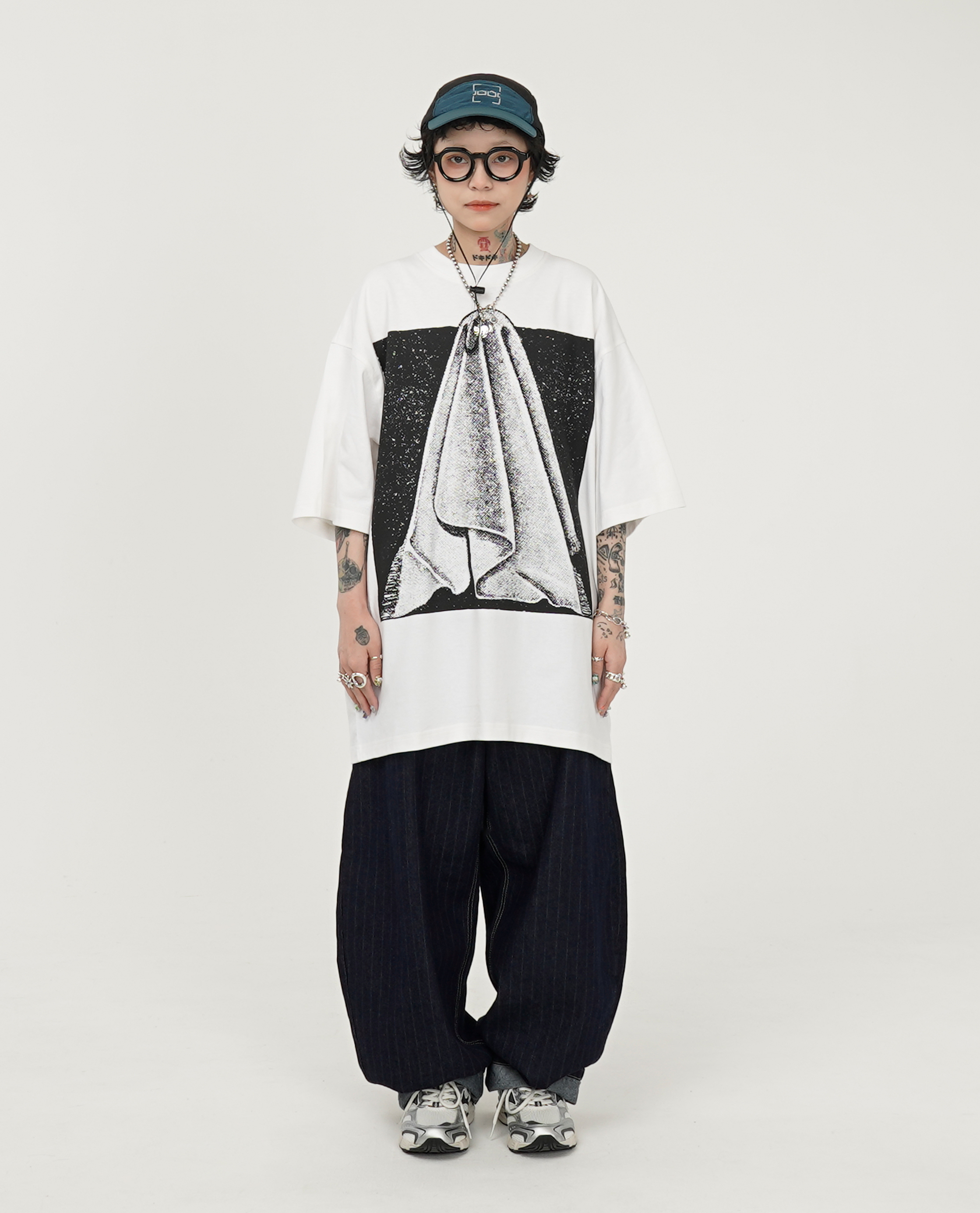 The Trilogy Tapes DRAPERY T-SHIRT - 25SS