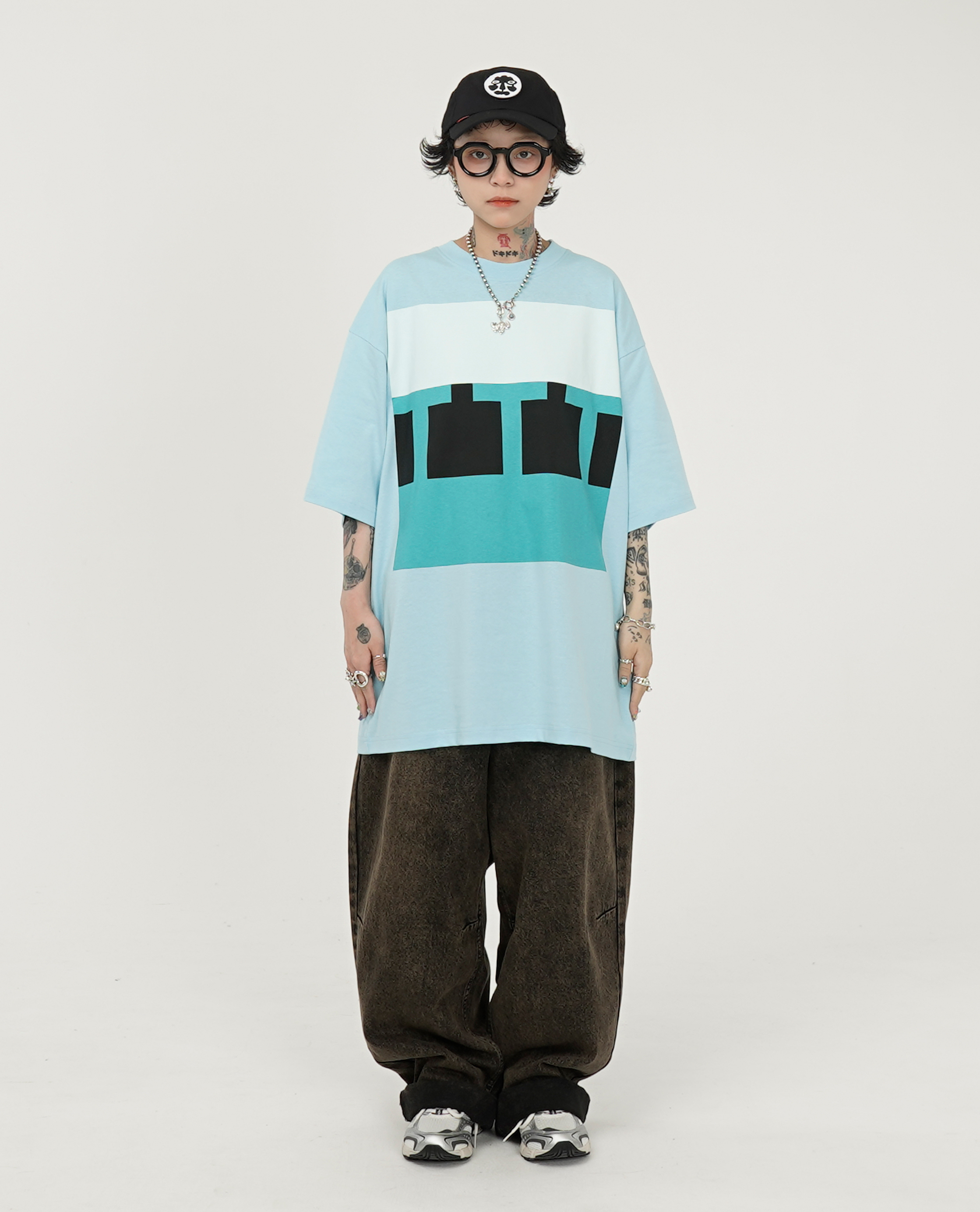 The Trilogy Tapes BLOCK T-SHIRT - 25SS