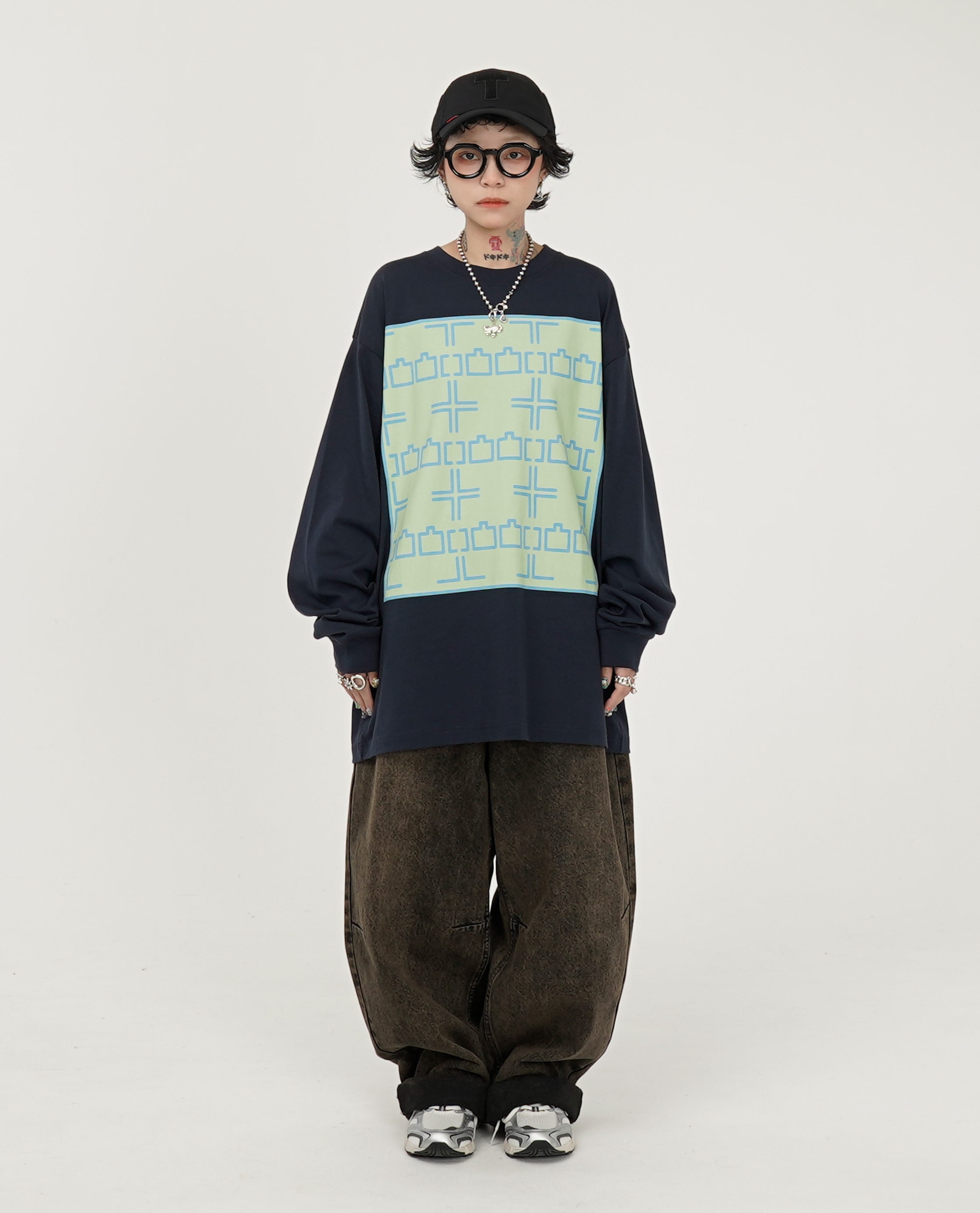 The Trilogy Tapes DASHED LINE LONGSLEEVE - 25SS