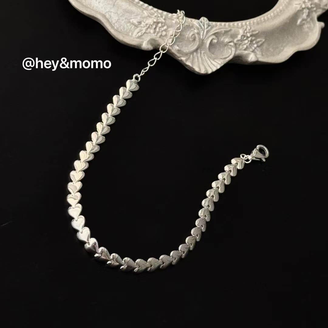 HM4383 個性心心甜酷手鏈