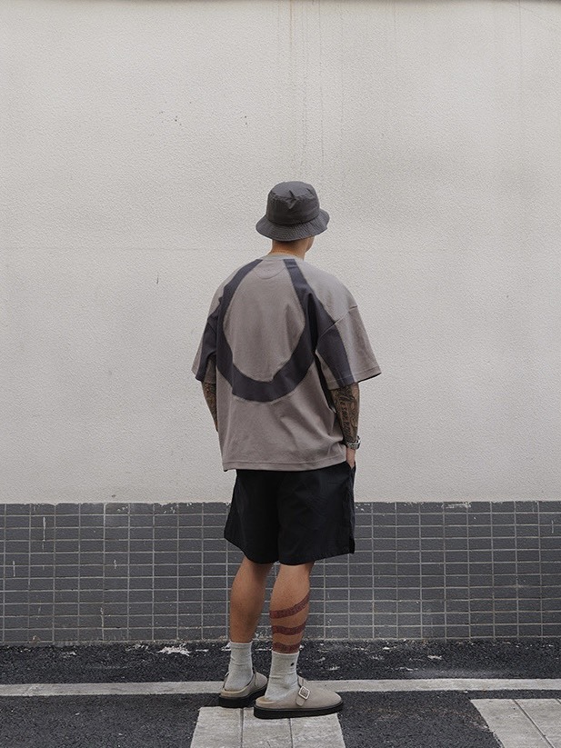 #預購 Shadow by unbent 進口 輕量 抑菌 防紫外線 拼接撞色 短踢 三色