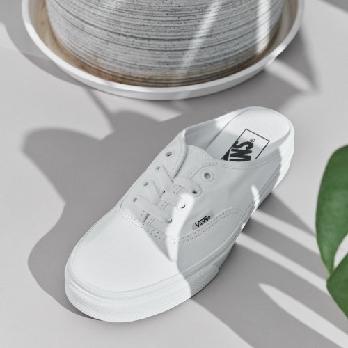 VANS AUTHENTIC MULE 全白 穆勒 懶人鞋 男女款 休閒 VN0A54F7QLZ