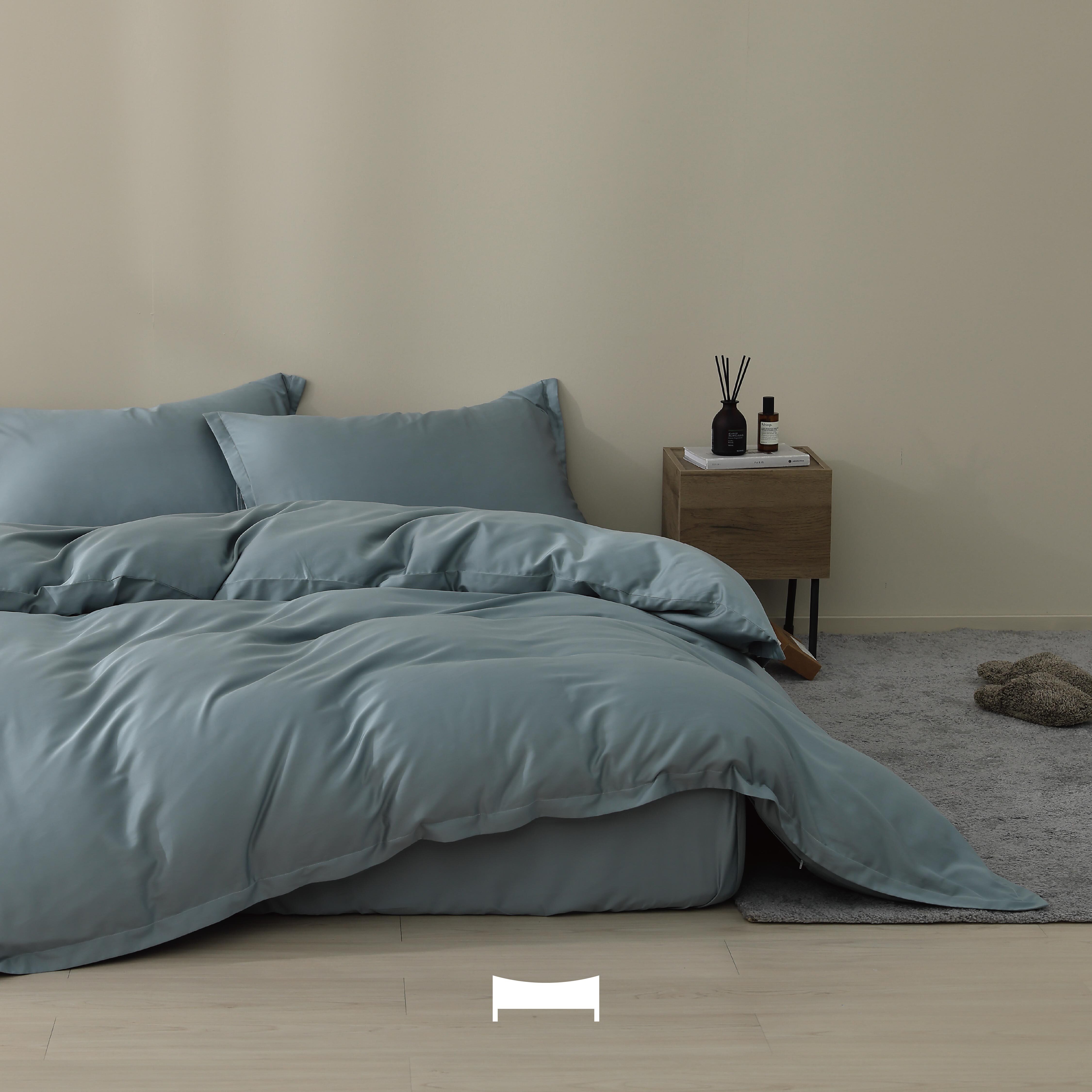 共感系列｜(*¯▽¯)b 還能呼吸就是還沒辭職《60支天絲棉｜灰常度藍 MOODY BLUE》