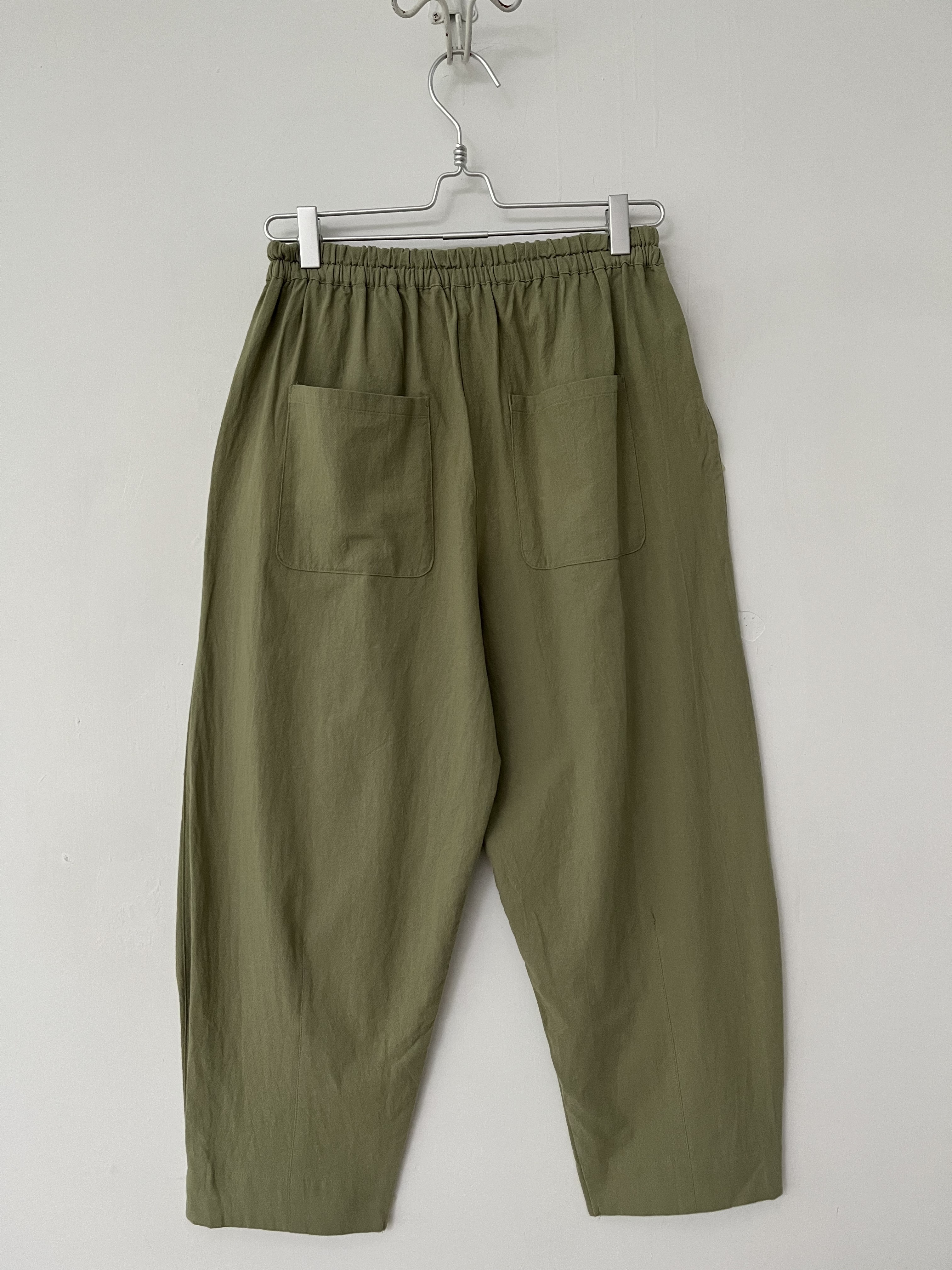 cloud nine綠色全橡筋褲