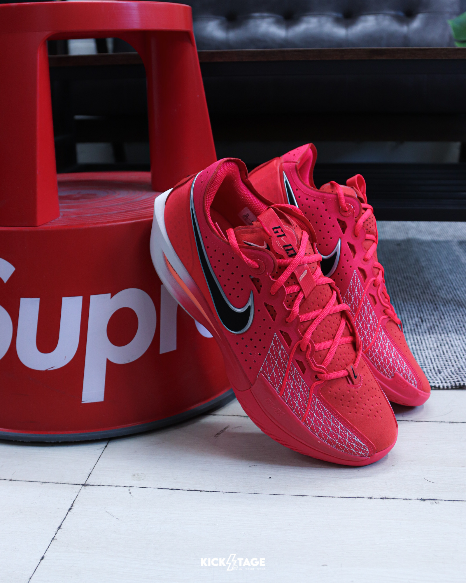 男鞋 NIKE ZOOM GT CUT 3 EP ''SIREN RED 火焰紅 大紅 實戰鞋 緩震 籃球鞋【DV2918-602】GTCut3 GTCUT