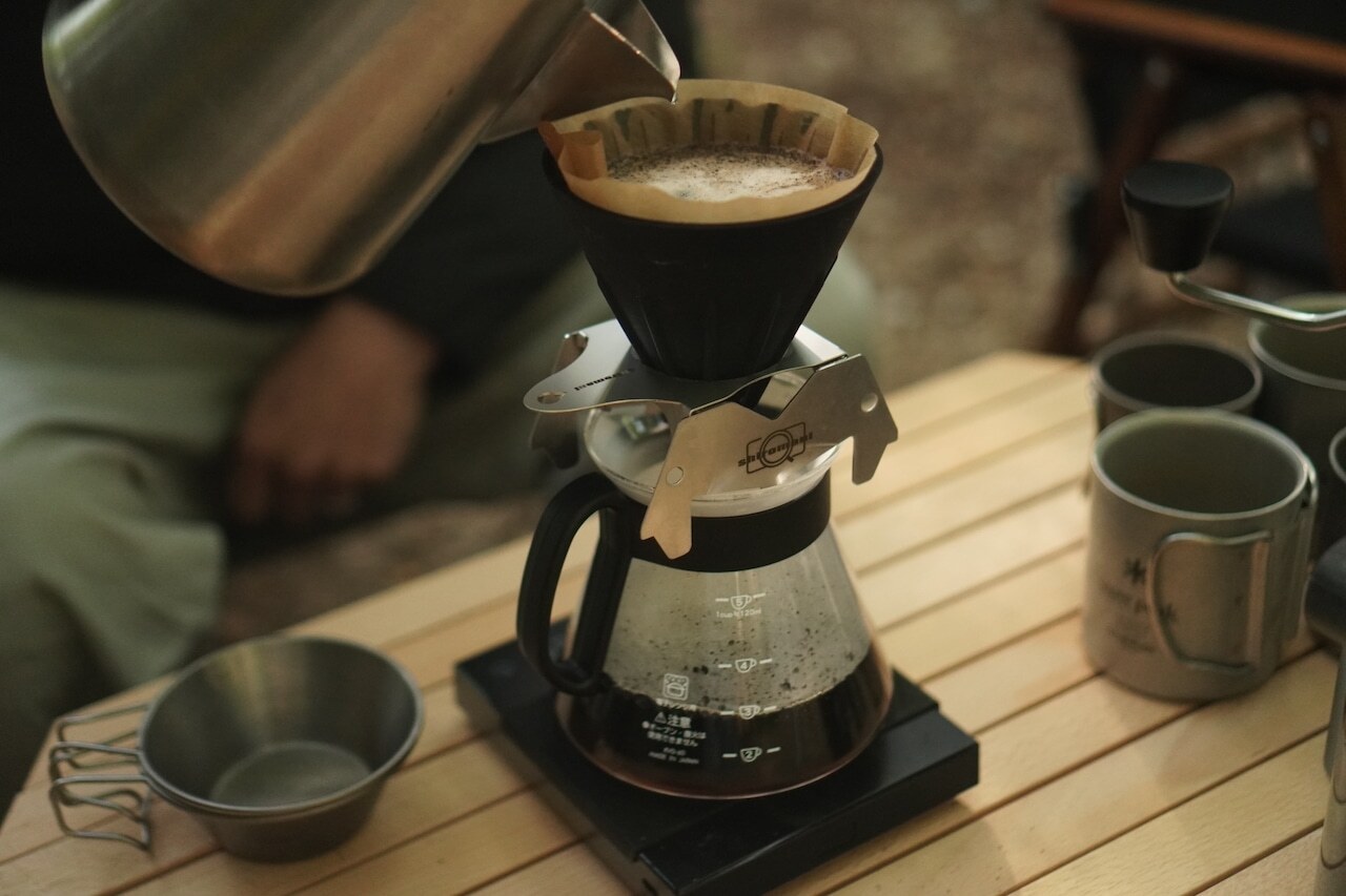 shiromani - 咖啡濾掛架 - 銀