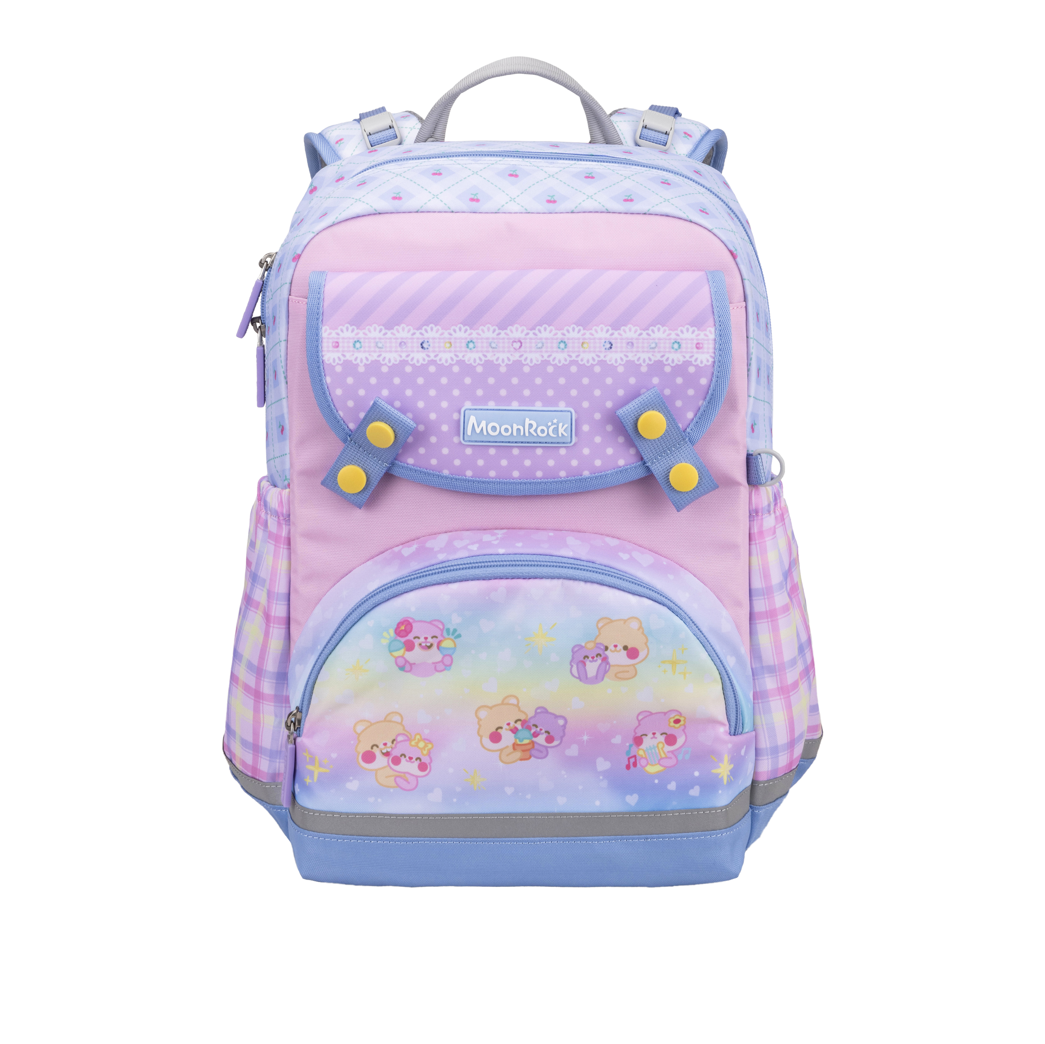 ASS103P 中低年級 樂活小倉鼠-淺藍色 護脊書包