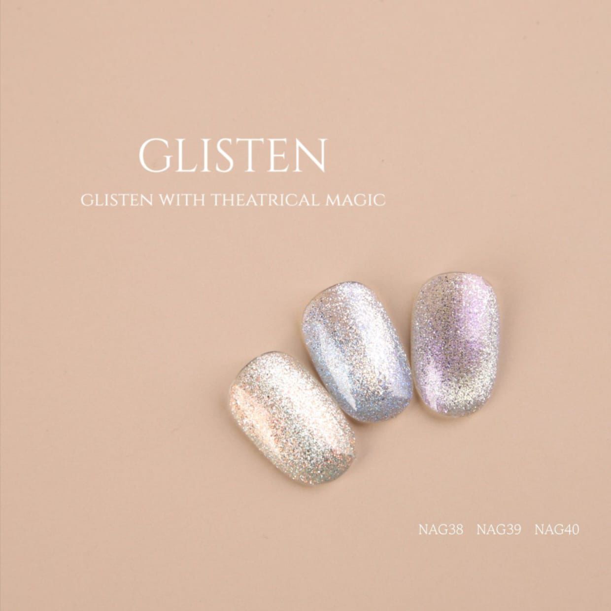 Gellyfit-GLISTEN NAG31~NAG40 10ml x10色(可單選或套裝)