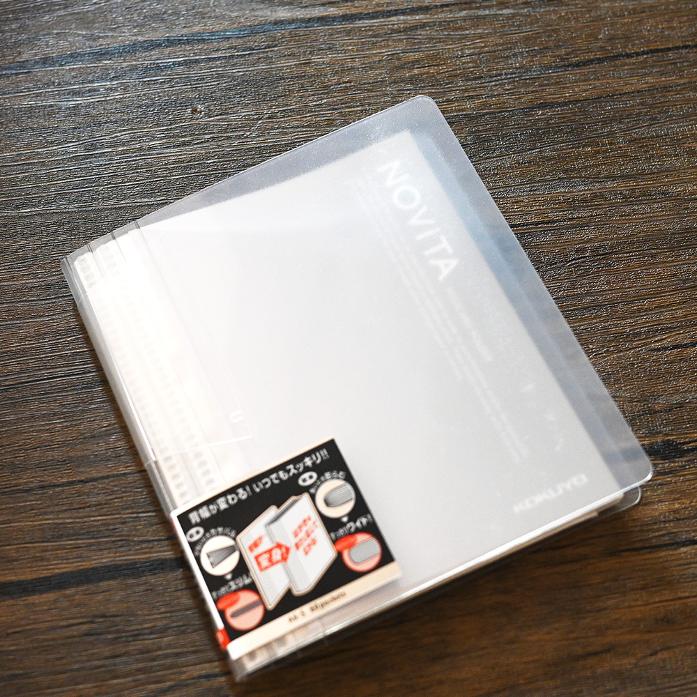 KOKUYO NOViTA 透明收納本：二種大小