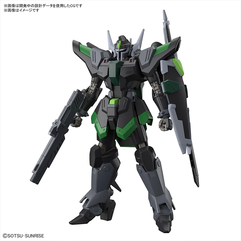HG 1/144 黑騎士小隊 主體連武裝 不連背包