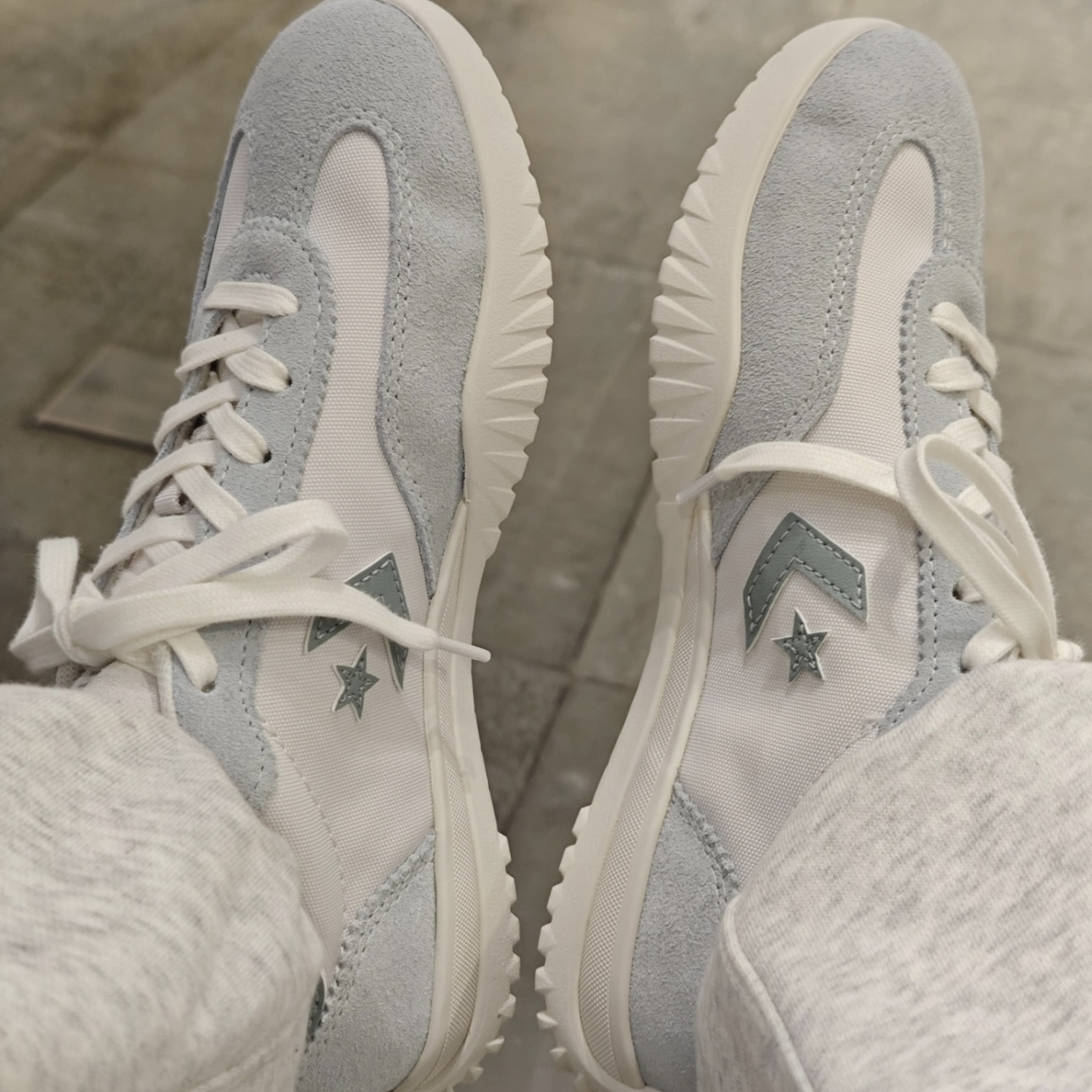 CONVERSE RUN STAR TRAINER 藍白 復古 休閒鞋 匡威 中性鞋款 A11863C