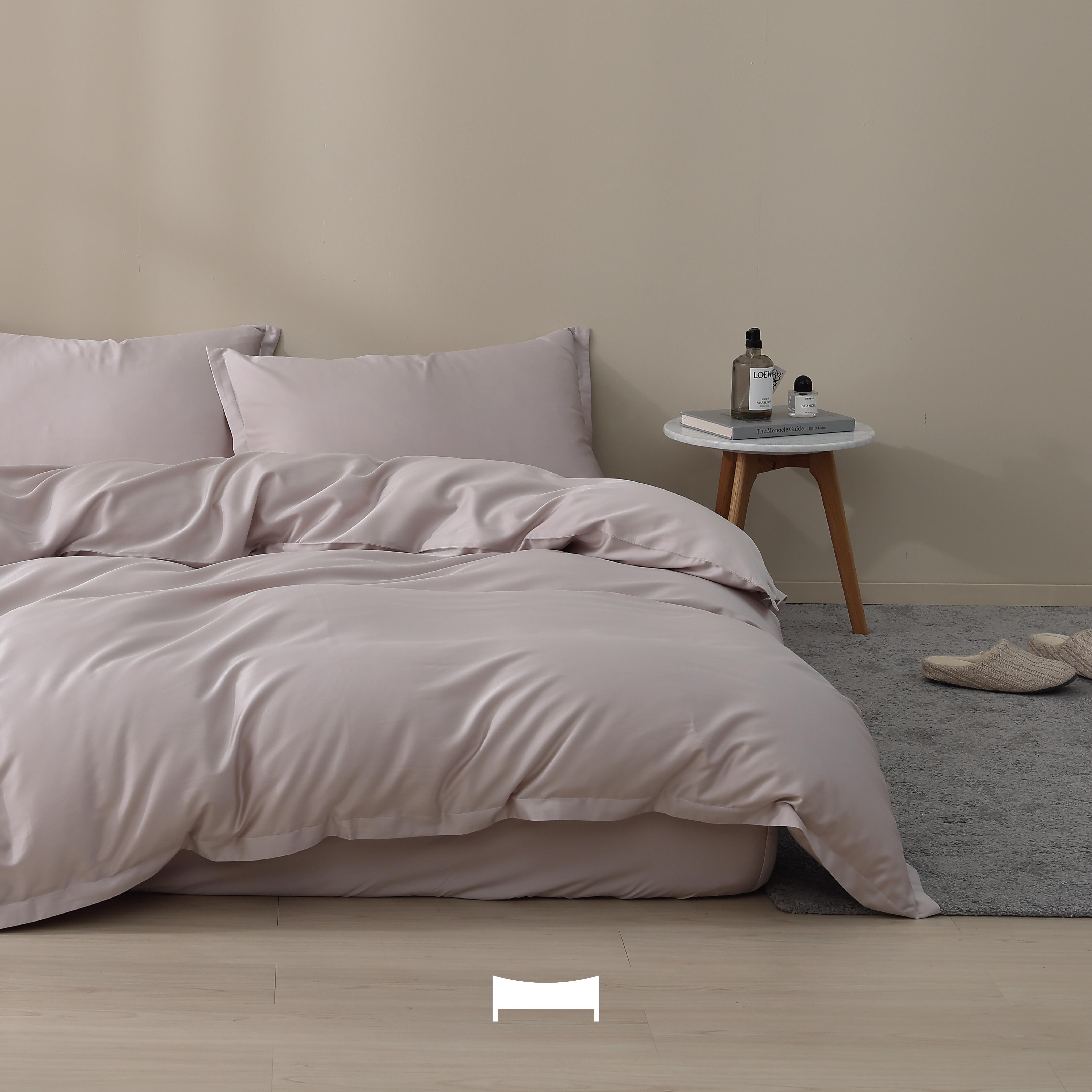 共感系列｜(•v•) 睡覺也吃原型食物《60支天絲棉｜燕麥灰 SAND MIST》