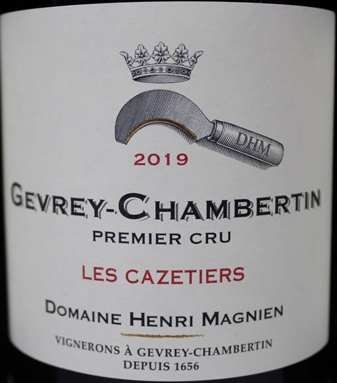 Henri Magnien Gevrey Chambertin 1er Cru Les Cazetiers 2019 (BH93)