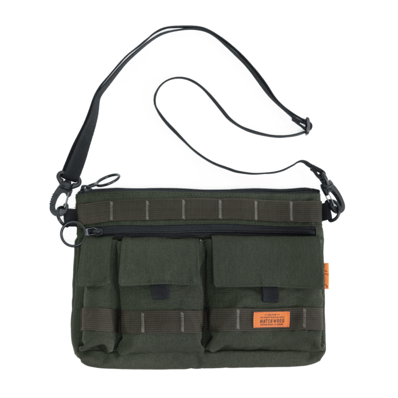Matchwood X Culture Triple Pocket Sacoche Bag 聯名三口袋機能小包