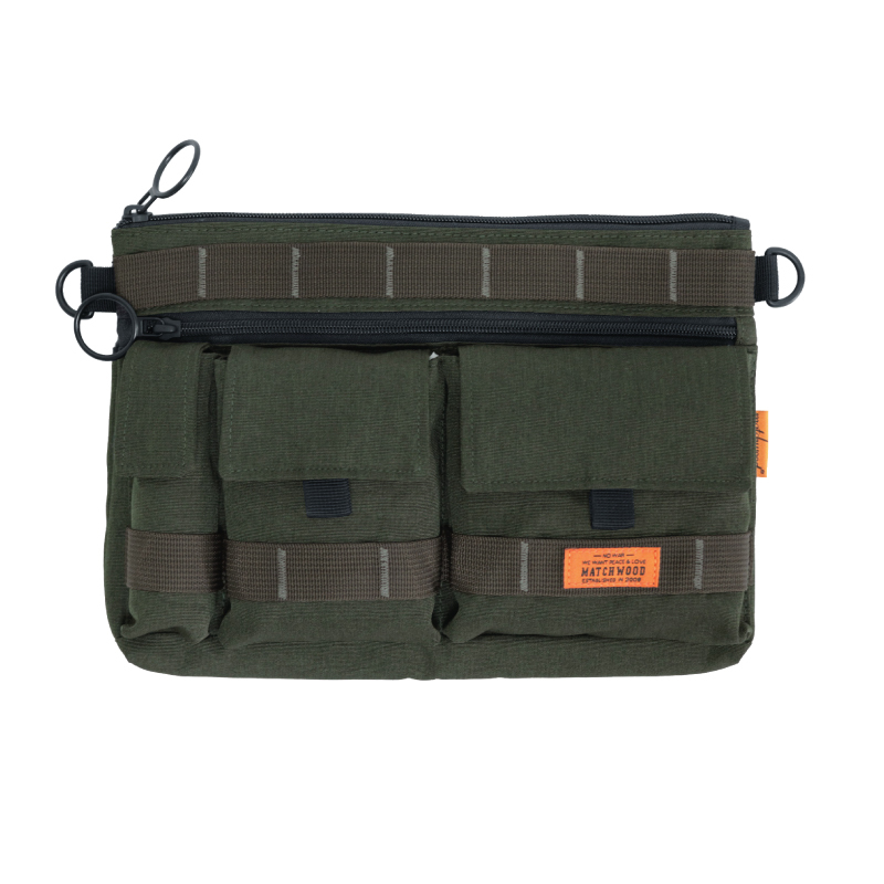 Matchwood X Culture Triple Pocket Sacoche Bag 聯名三口袋機能小包