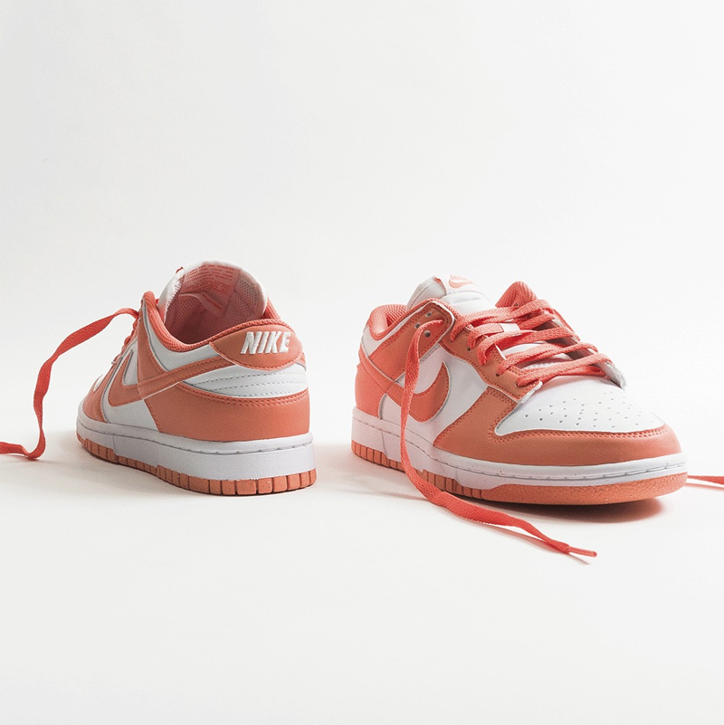 女鞋 NIKE DUNK LOW NEXT NATURE 淺粉橘 白橙 復古 運動 休閒鞋【DD1873-109】
