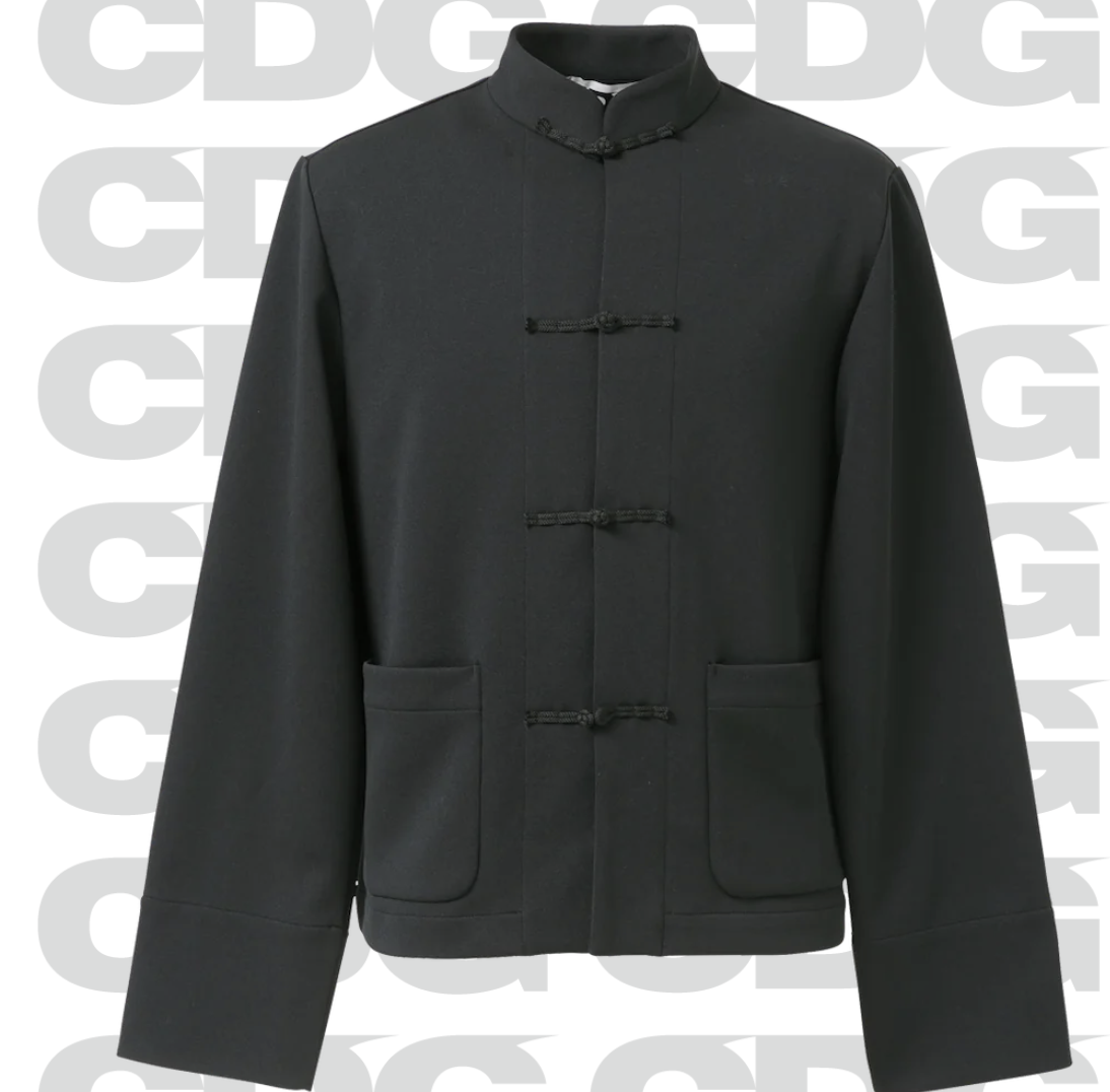 【CDG】CHINA JACKET POLYESTER JERSEY