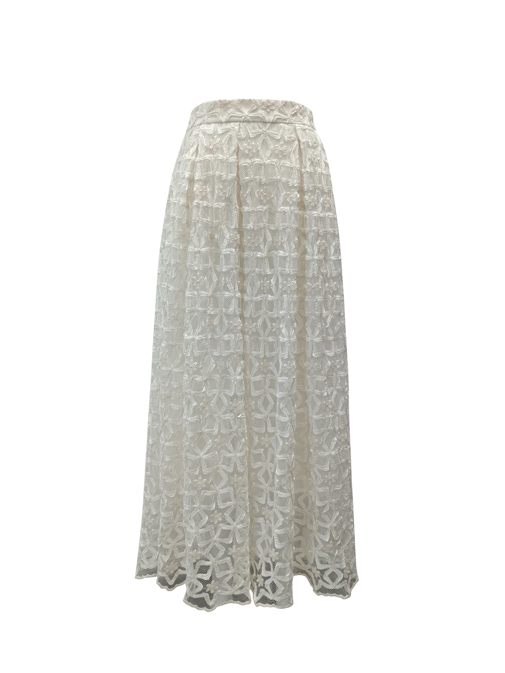 BE10135C1 浪漫陽光刺繡蕾絲長裙