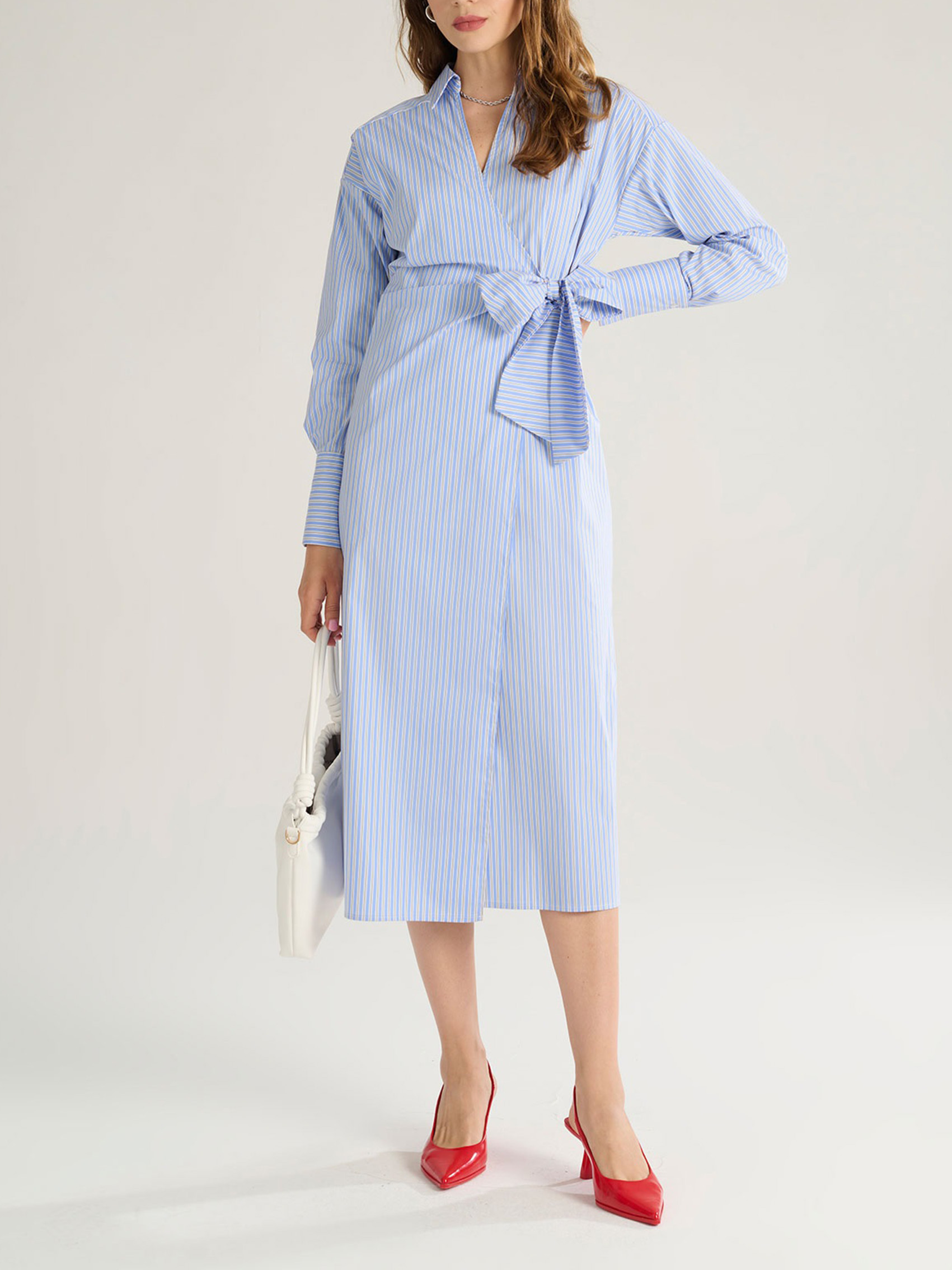 Manila Grace  斜綁帶造型洋裝