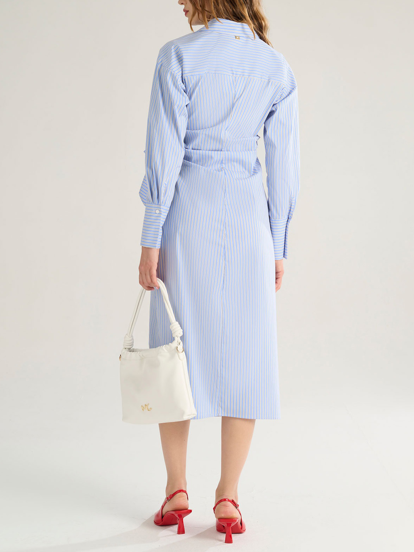 Manila Grace  斜綁帶造型洋裝