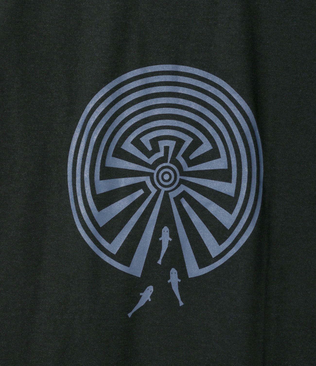 South2 West8｜S/S Crew Neck Tee 'Black"