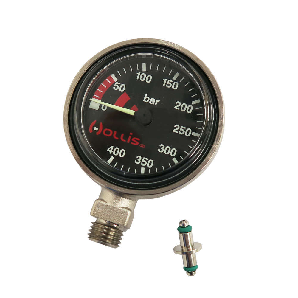 ▲Hollis 薄型金屬壓力錶 204.2309.07