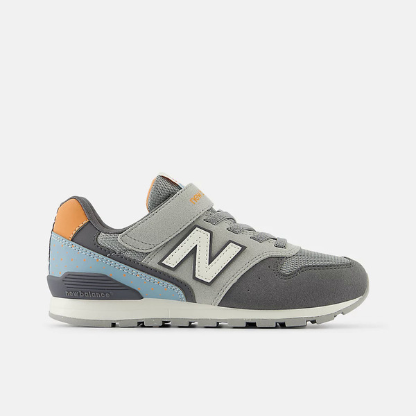 New Balance YV996PB3 中大童 休閒鞋 經典 復古 W寬楦 NB 996 魔鬼氈 舒適 灰藍橘