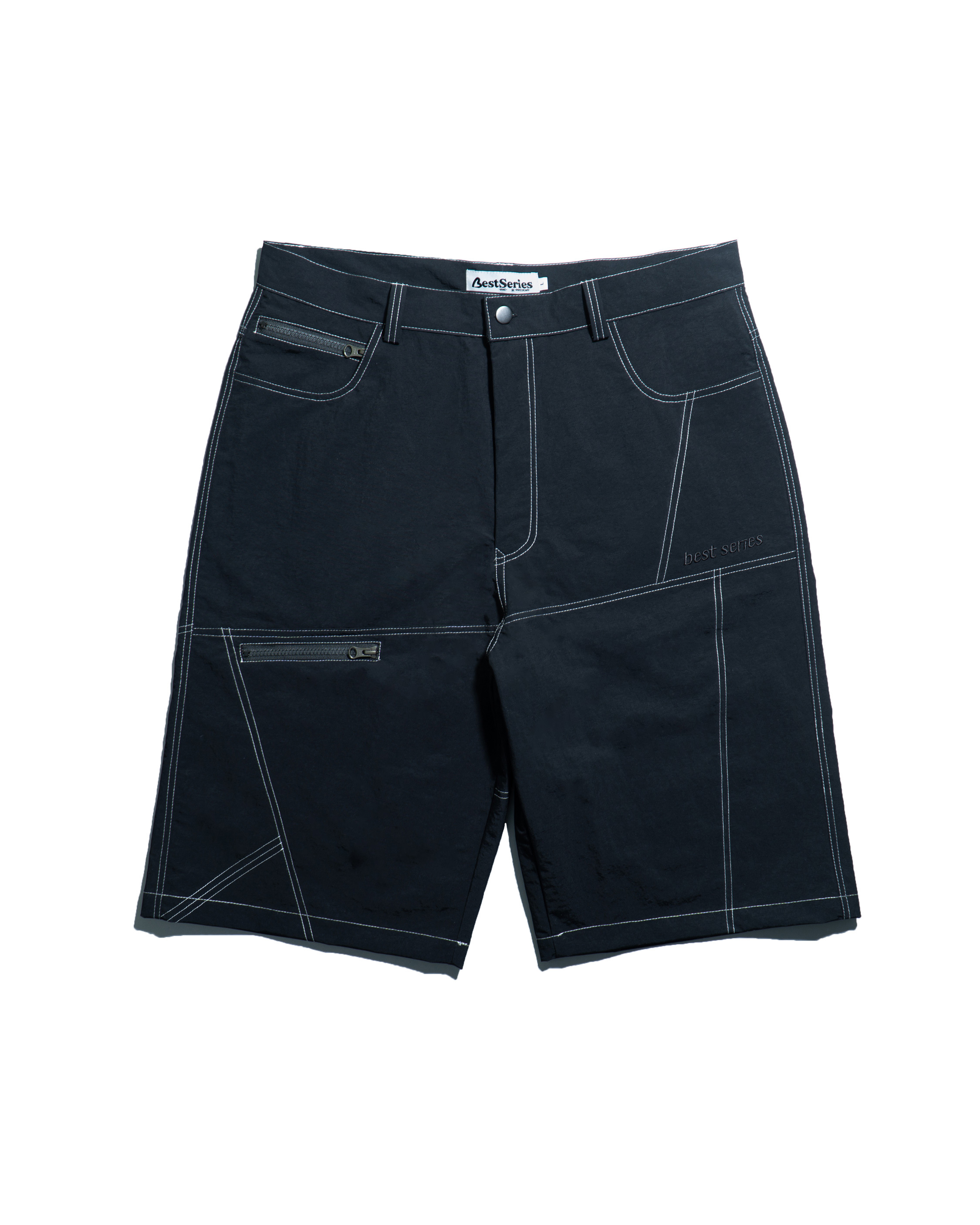 BSS-MULTI POCKETS NYLON SHORTS