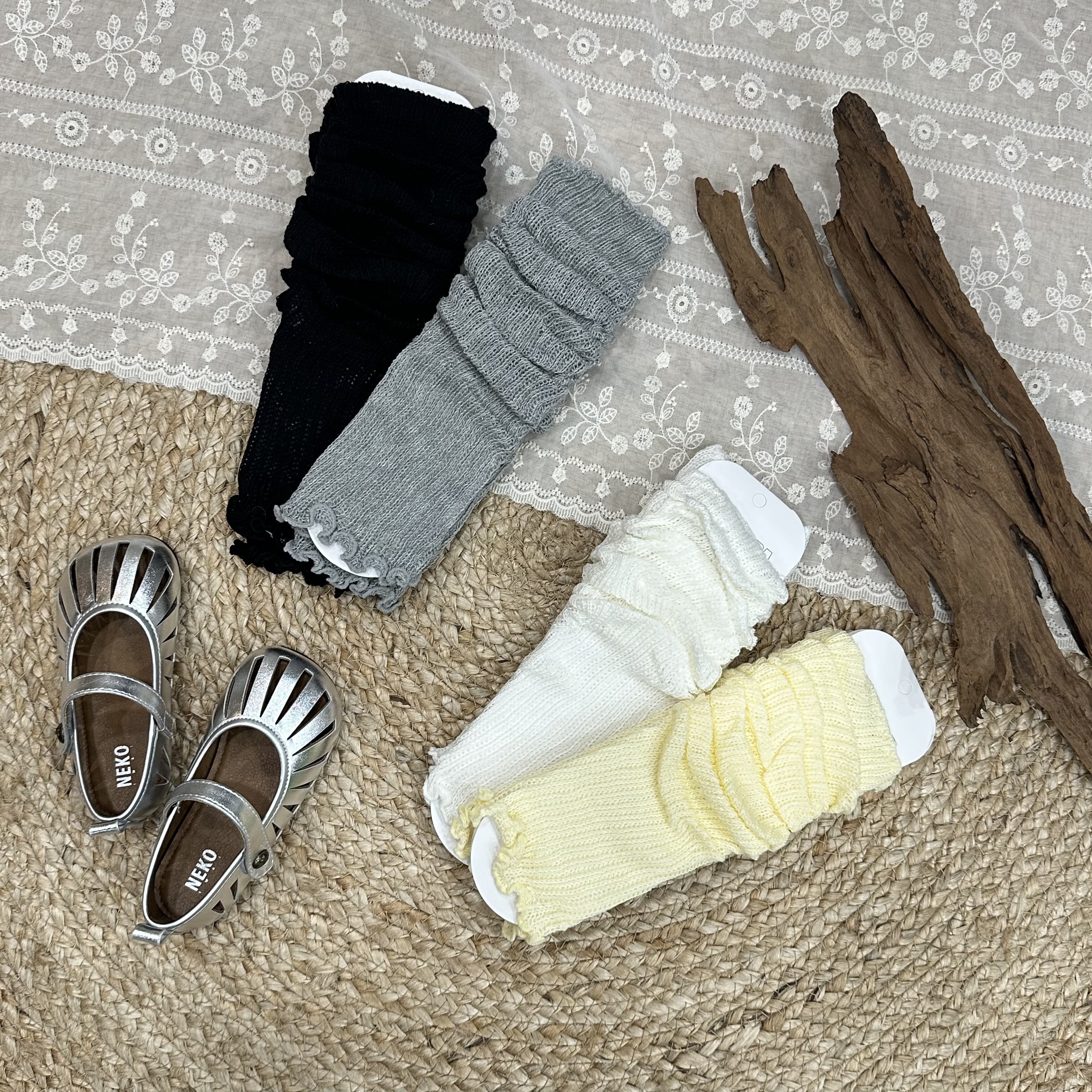 A02369 堆堆襪（一組兩入）