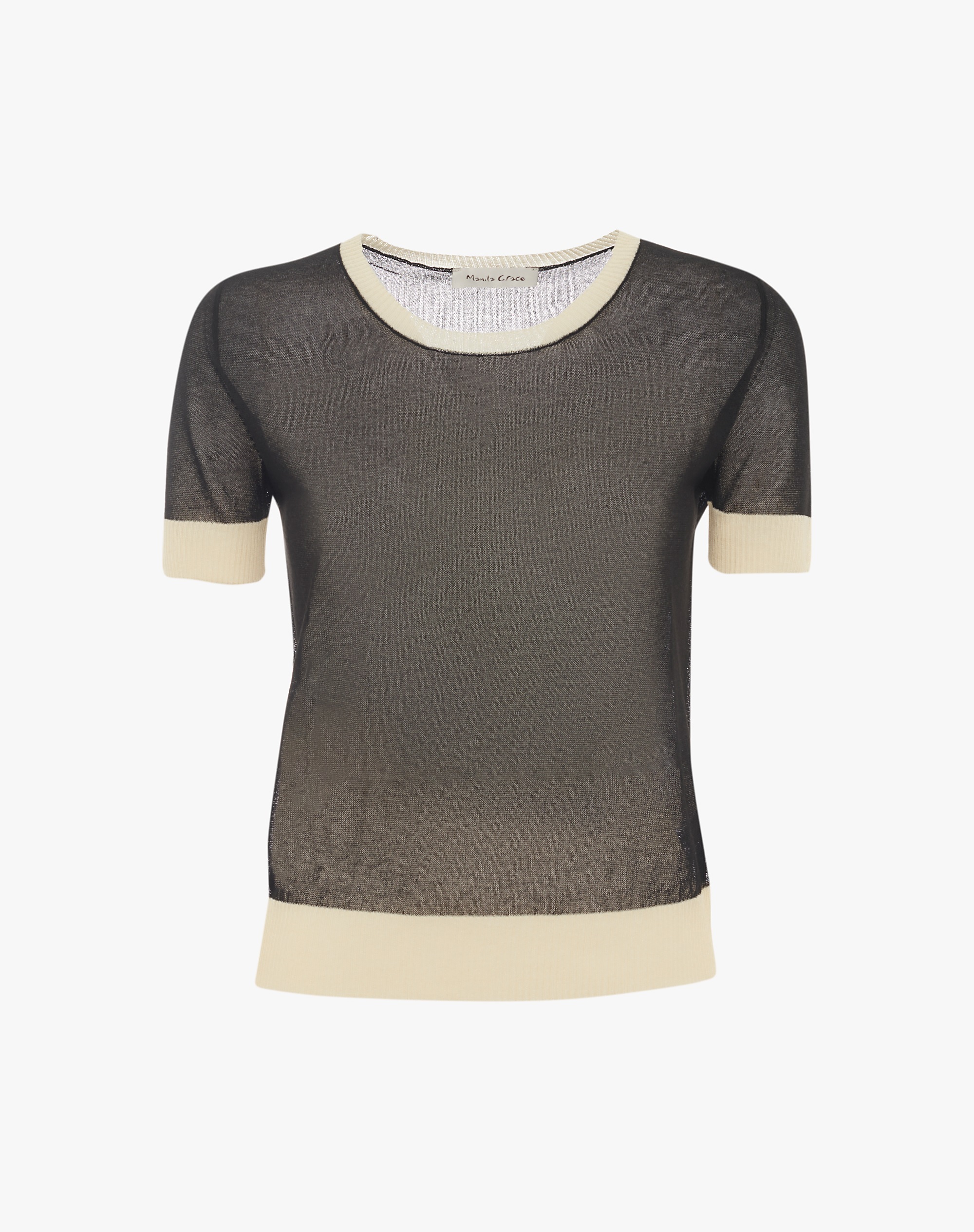 Manila Grace  針織短袖上衣