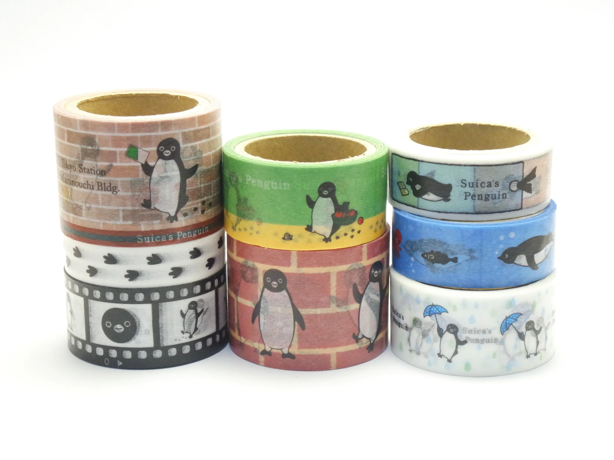 西瓜卡 企鵝 和紙膠帶｜Suica's Penguin 限定商品