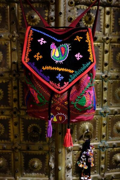 古董刺繡背包 (MAB0003E)