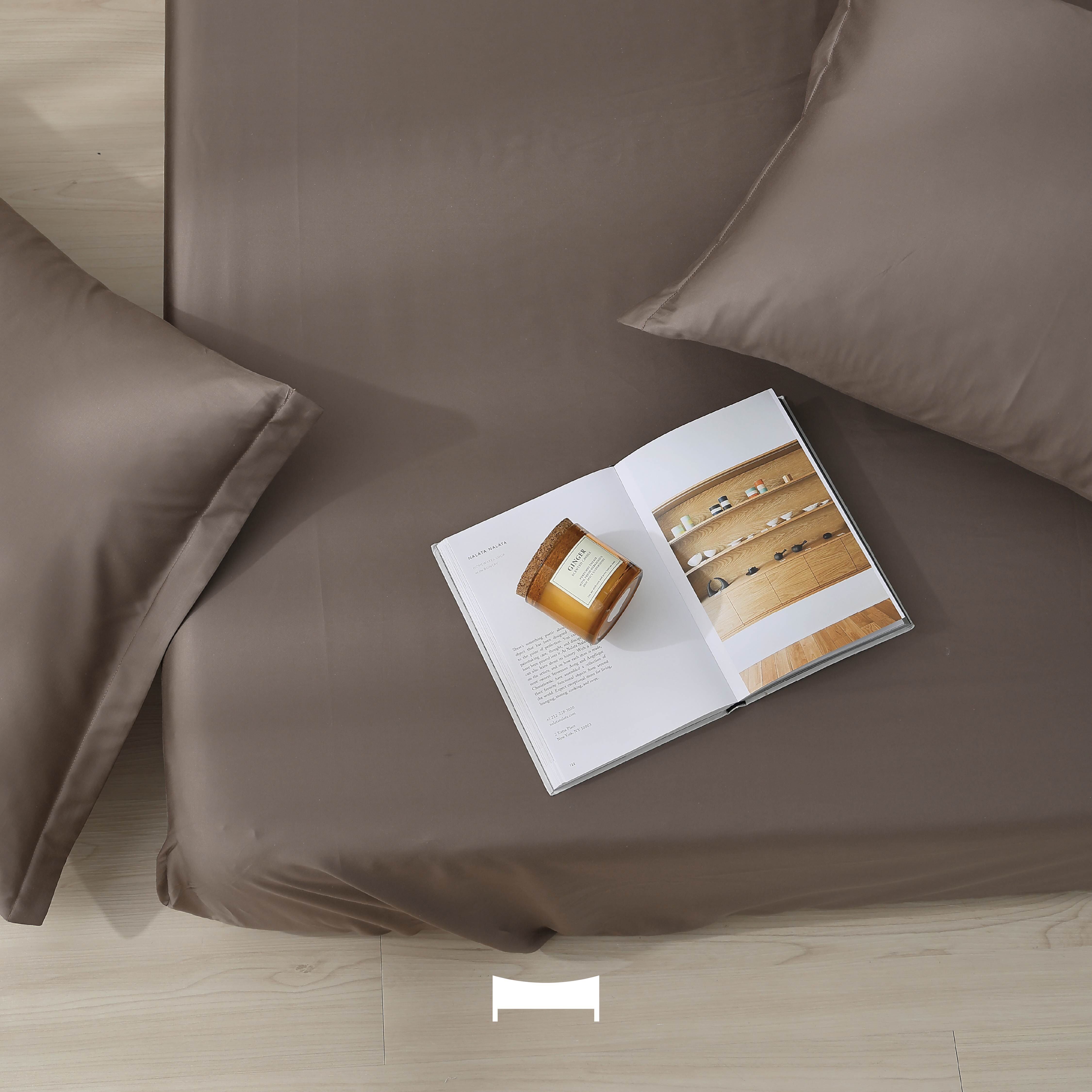 共感系列｜μ(╹‿╹)μ 他們都說大人要穩重《60支天絲棉｜沉穩棕 DEEP MOCHA》